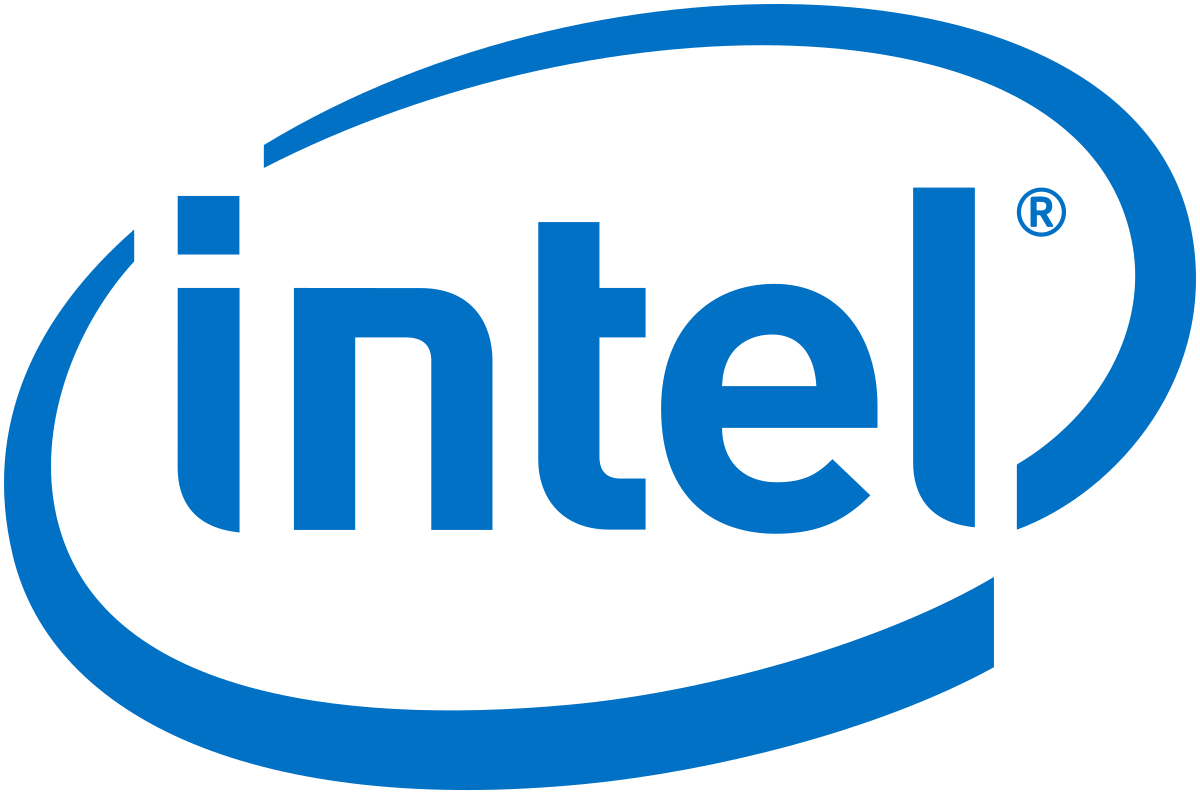 Intel brand logo 02 iron on paper